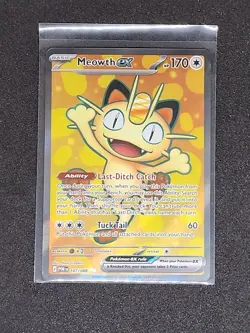 Pokemon Meowth ex Perfect Order 107/088 Illustration Rare Secret - Image 1