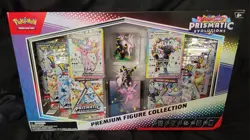 Pokemon Prismatic Evolutions Premium Figure Collection Box Umbreon Espeon - Image 1