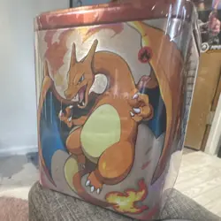 Pokemon Stack 'Em High Tin Charizard & Scorbunny Box with 3 Booster Packs Sealed - Image 3