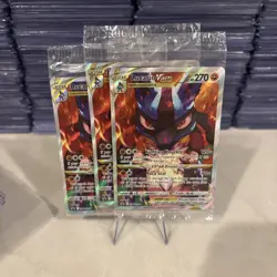 Pokemon TCG Lucario VSTAR SWSH291 Crown Zenith Promo Factory Sealed NM LOT OF 3 - Image 1