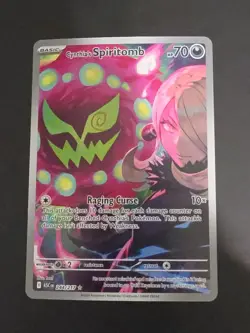 Pokemon TCG Cynthia’s Spiritomb 244/217 Full Art Holo Ascended Heroes English - Image 1