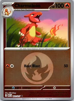 Charmeleon (Energy Symbol Pattern) 021/217 Holo Ascended Heroes Pokemon NM - Image 1