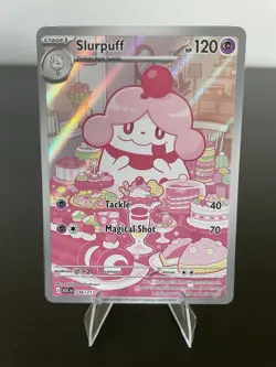 Slurpuff 236/217 Illustration Rare Ascended Heroes Pokemon NM Pack Fresh 2026 - Image 1