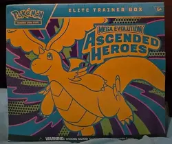 Ascended Heroes Elite Trainer Box | Factory Sealed ETB | Pokemon TCG - Image 1