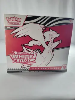 Pokemon TCG Scarlet & Violet White Flare Elite Trainer Box ETB New Sealed - Image 1
