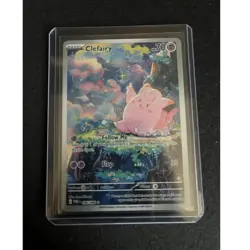 The Pokemon Company Lillie's Clefairy ex 184/159 Sv09 SIR Holo 190 HP Eng - Image 1