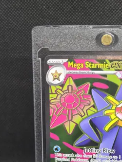 MEGA STARMIE EX FULL ART illustration 102/88 Pokemon New Order perfect - Image 2