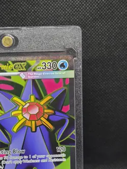 MEGA STARMIE EX FULL ART illustration 102/88 Pokemon New Order perfect - Image 3