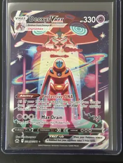 Pokemon TCG Crown Zenith Holo Rare Deoxys VMAX GG45/GG70 NM/Mint Condition - Image 1