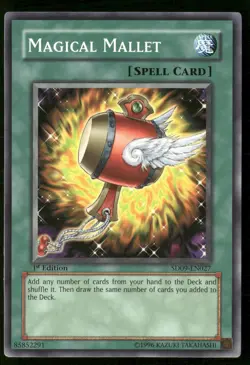 Magical Mallet SD09-EN027 Common / Short Print Yu-Gi-Oh 1st Edition MP - Image 1