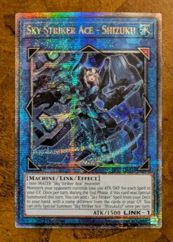 Sky Striker Ace - Shizuku Quarter Century Secret Rare RA03-EN043 1st Ed Yu-Gi-Oh - Image 1