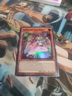 BLZD-EN085 Genia of the Ring Super Rare 1st Ed YuGiOh - Image 1