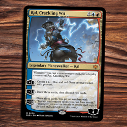Ral, Crackling Wit - Near Mint - Bloomburrow - Magic the Gathering - Image 1