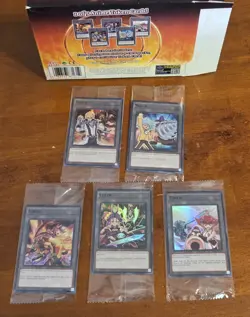 Yugioh Blazing Dominion Mini Box Token Set SEALED Jack & Red Dragon Archfiend - Image 1