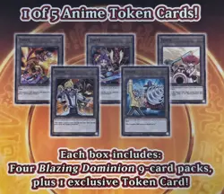 Yugioh Blazing Dominion Mini Box Token Set SEALED Jack & Red Dragon Archfiend - Image 2