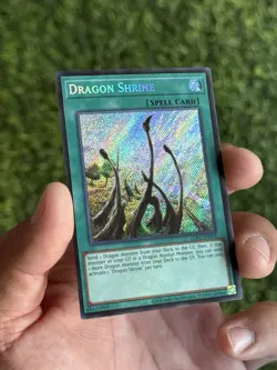 Dragon Shrine LCKC-EN075 Unlimited Secret Rare Near Mint - Image 2