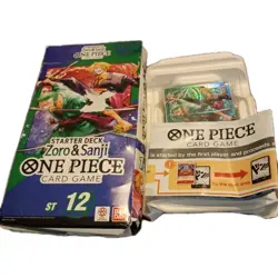One Piece Card Game Zoro & Sanji ST-12 Starter Deck English *READ - Image 1