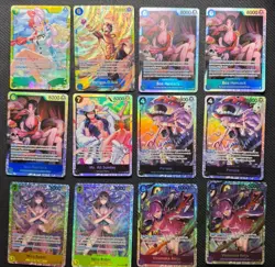 One Piece 24 Card SR and SEC Lot - Image 1