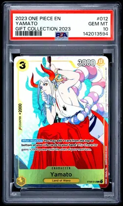 Yamato PSA10 2023 One Piece Gift Collection 2023 Gift Collection 2023 #012 - Image 1