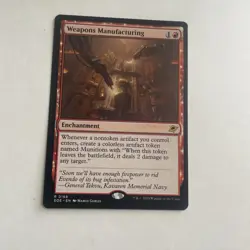 Weapons Manufacturing #168 | Near Mint | Edge of Eternities Magic MTG - Image 1