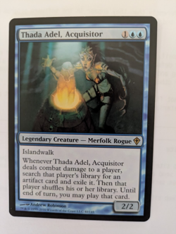 Thada Adel, Acquisitor Worldwake MTG NM Free shipping with tracking - Image 1