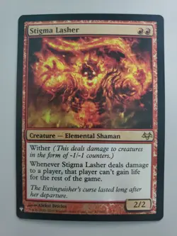 MTG Stigma Lasher The List Reprints Foil Rare - Image 1