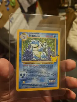 2021 Pokemon Blastoise 2/102 Celebrations: Classic Collection Holo - Image 1