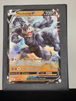 Machamp V 072/189 Astral Radiance Ultra Rare Full Art Holo Card Pokemon TCG NM - Image 1