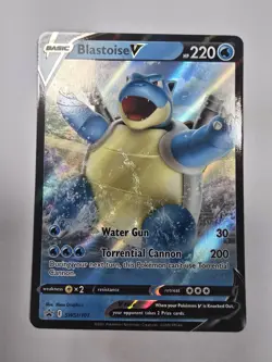 Blastoise V SWSH101 SWSH: Sword & Shield Promo Cards Holo Pokemon Tcg - Image 1