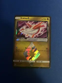 Pokemon TCG Latias Prism Sun & Moon: Celestial Storm 107/168 Holo Holo Rare - Image 1