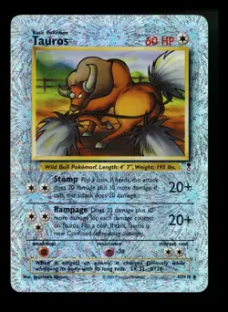 #2 Tauros 65/110 Legendary Collection 2002 Reverse Holo Pokemon Card TCG - Image 1