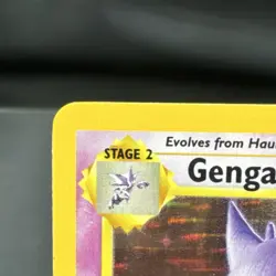 Pokemon TCG Gengar Fossil Holo Rare 5/62 English 1999 - Image 4