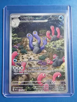 Pokemon TCG Wugtrio Paldean Fates Special Illustration Rare Card 224/091 - Image 1