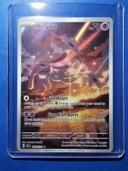 Pokemon TCG Mesprit Illustration Surging Sparks 204/191 - Image 1