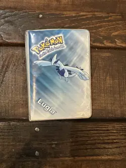 Vintage 2000 Pokemon 11 Fold Out Pockets Trading Card Holder Lugia - Image 1