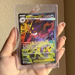 Pokemon TCG Mega Gengar EX 284/217 Secret Rare Full Art Holo EN 350 - Image 1