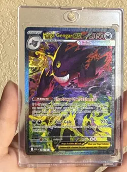 Pokemon TCG Mega Gengar EX 284/217 Secret Rare Full Art Holo EN 350 - Image 2