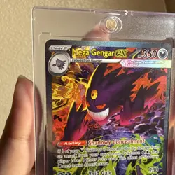 Pokemon TCG Mega Gengar EX 284/217 Secret Rare Full Art Holo EN 350 - Image 5