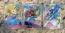 Pokemon 2026 First Partner Illustration Collection – Series 1 Promo Set (43-45) - Image 1