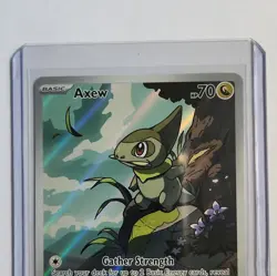 Pokemon Axew 145/086 Sv: Black Bolt Illustration Rare Holo 70 HP English - Image 4