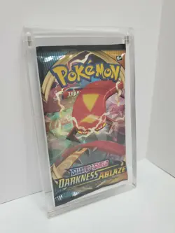 Magnetic Top Acrylic Booster Pack Case Protector: Pokemon, Magic, Yu-Gi-Oh! - Image 1
