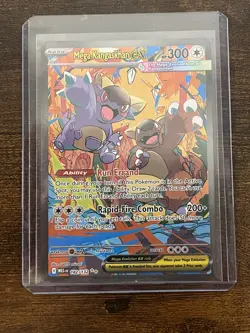 Pokemon Mega Kangaskhan EX 182/132 Mega Evolution SIR Holo English - Image 1