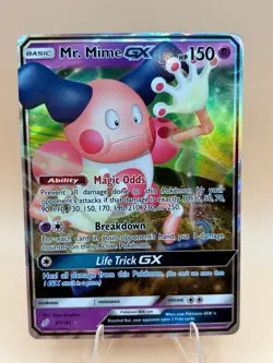 Mr. Mime GX 67/181 Holo GX Rare Team Up Pokemon Near Mint - Image 1