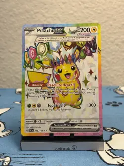 Pikachu Ex Ultra Rare 219/191 Surging Sparks - Image 1