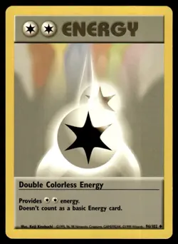 1999 Classic Pokemon Base Set 2 Double Colorless Energy Uncommon #NNO - Image 1