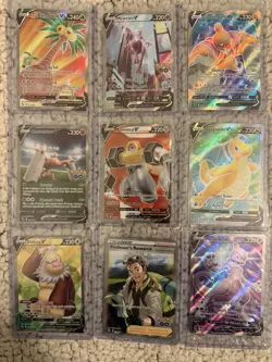 Pokemon GO TCG Complete Full Art Set 071–078: Mewtwo V Alt Art + SWSH 229 Promo - Image 1