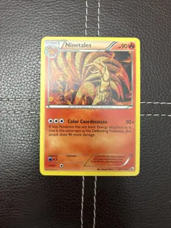 Pokemon TCG - Ninetales - 21/113 - Legendary Treasures - LP Rare (2012) - Image 1