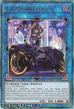 YUGIOH Ultimate Rare RA02-EN042 I:P Masquerena (alternate art) 1st Edition NM - Image 1