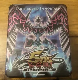 Yu-Gi-Oh 5D’s Earthbound Immortals Collectible Tin 2009 New Opened Mint - Image 1