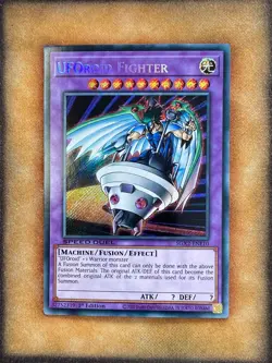 Yugioh UFOroid Fighter SGX2-ENE10 Speed Duel Secret Rare 1st Ed NM - Image 1